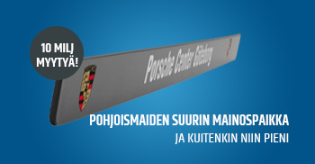 Pohjoismaiden suurin mainospaikka